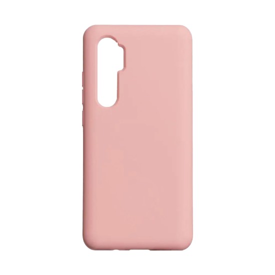 Capa de Silicone para Xiaomi Mi Note 10 Lite Rosa